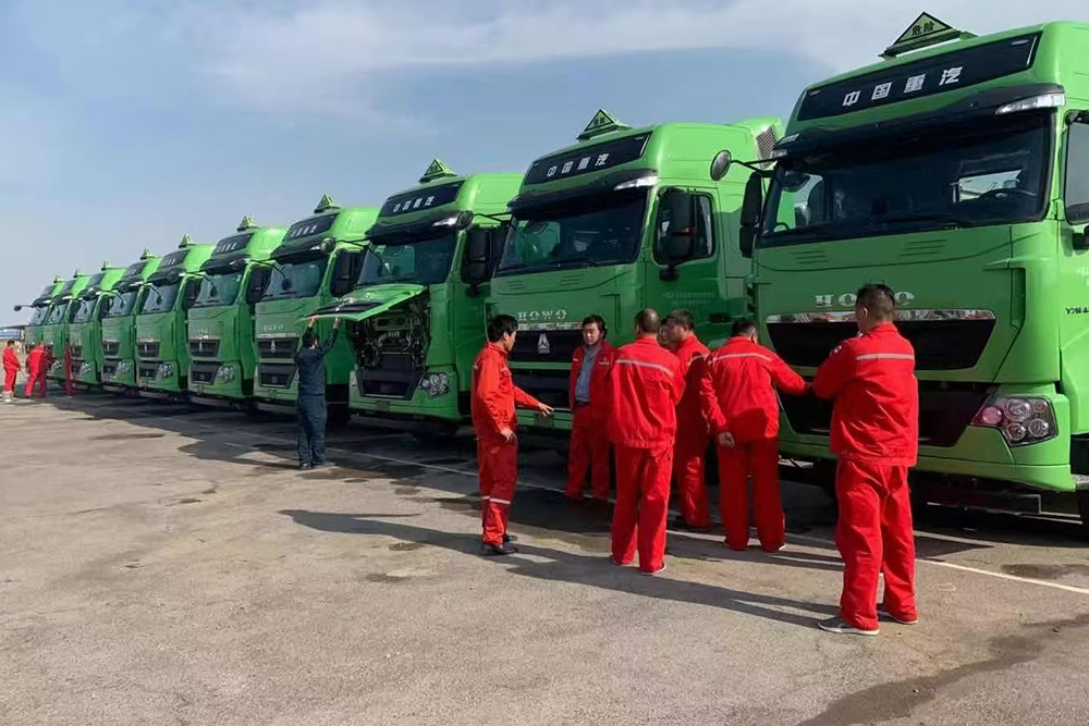 中石化大客戶(hù)批量交車(chē)